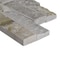 Msi Sunset Silver Splitface Ledger Panel SAMPLE Natural Quartzite Wall Tile ZOR-PNL-0132-SAM - alternate 4